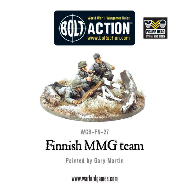 Bolt Action: Finnish MMG Team