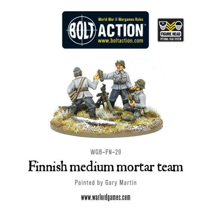 Bolt Action: Finnish medium mortar team