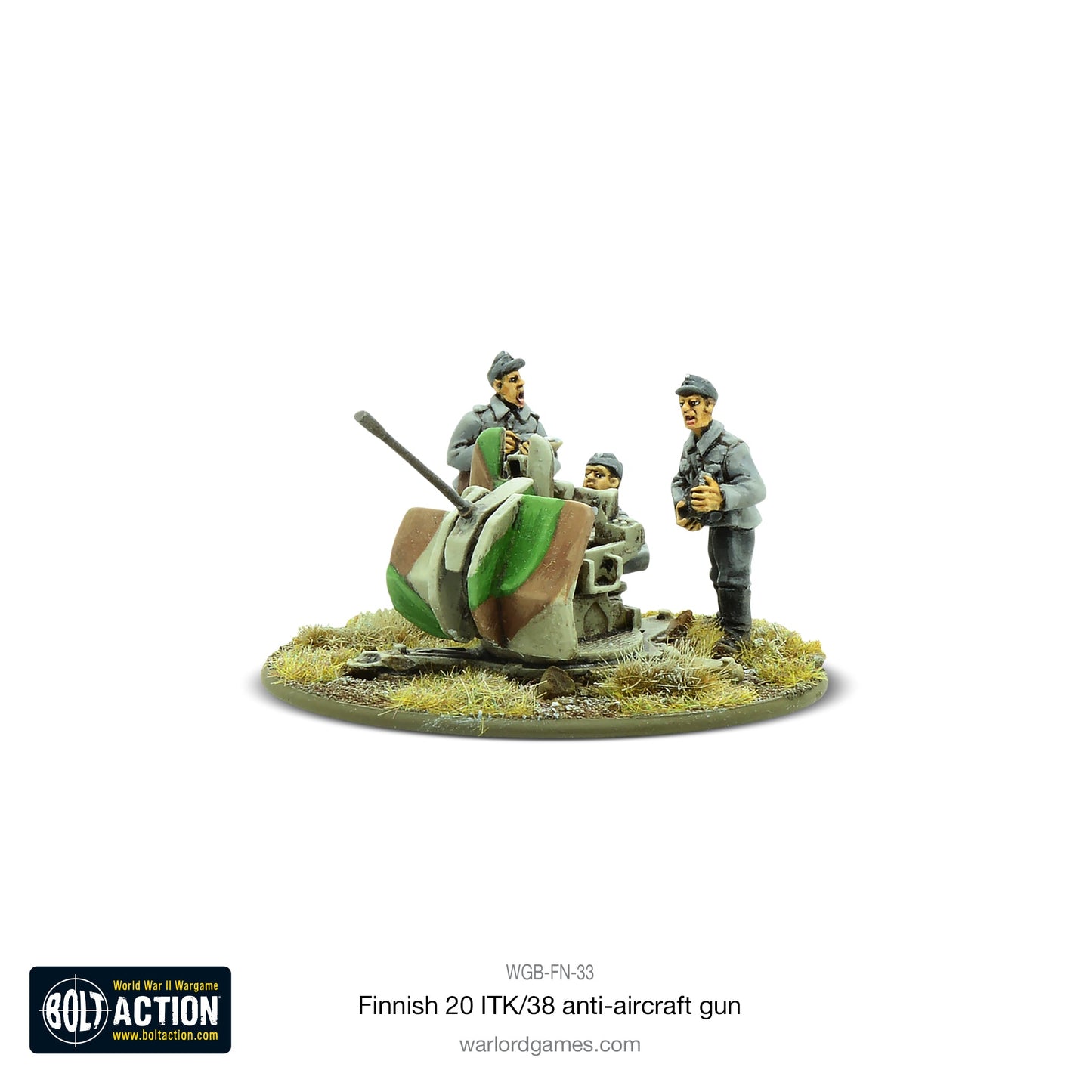 Bolt Action: Finnish 20 ITK/38 anti-aircraft gun