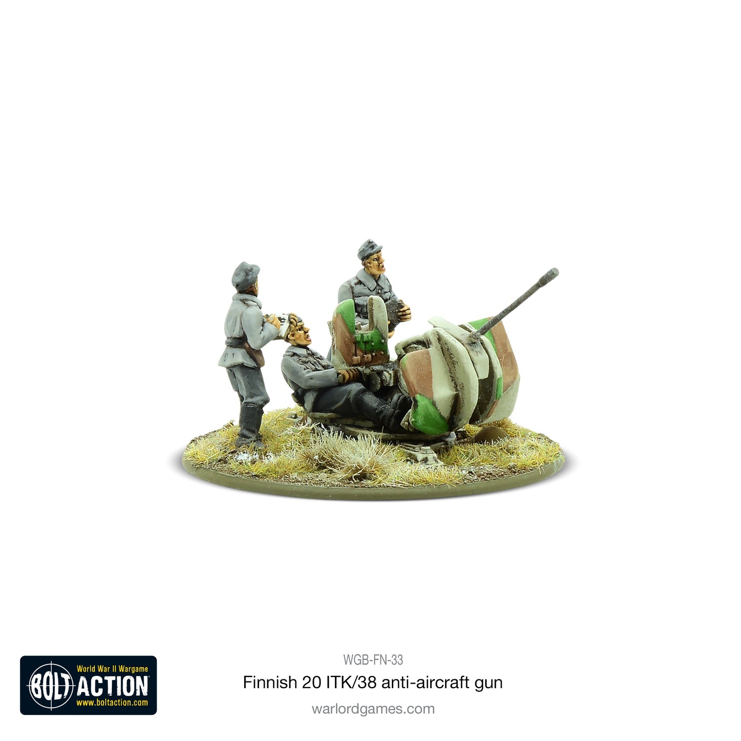 Bolt Action: Finnish 20 ITK/38 anti-aircraft gun