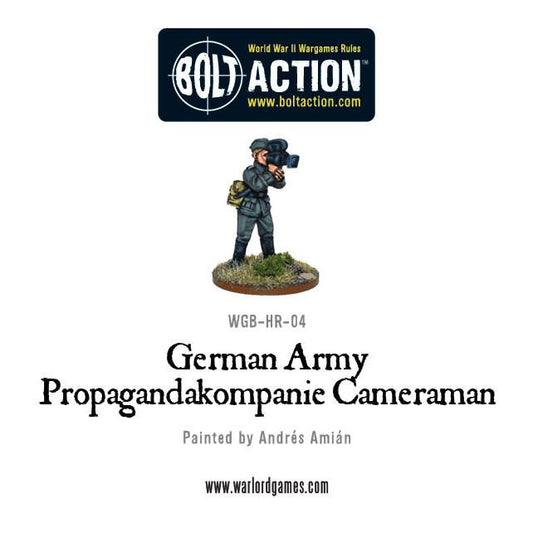 Bolt Action: German - German Army Propagandakompanie Cameraman