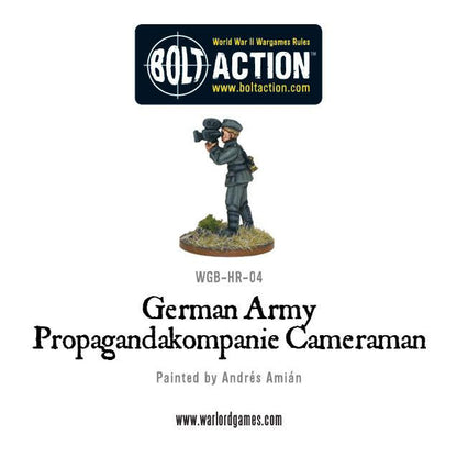 Bolt Action: German - German Army Propagandakompanie Cameraman