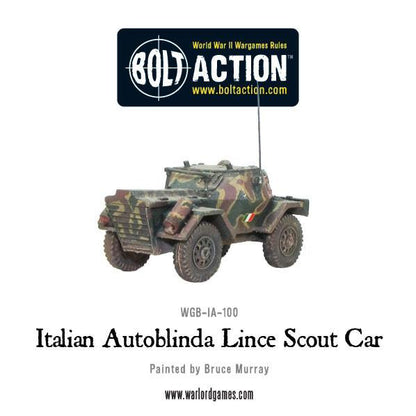 Bolt Action: Italian Autoblinda Lince Scout Car