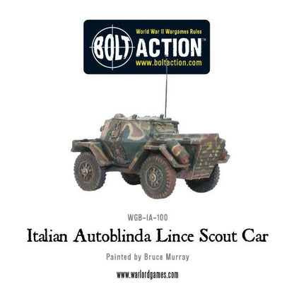 Bolt Action: Italian Autoblinda Lince Scout Car