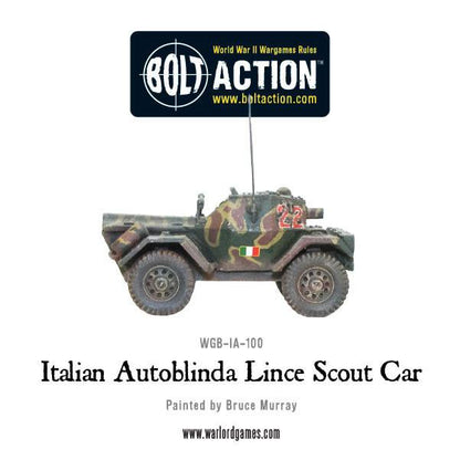 Bolt Action: Italian Autoblinda Lince Scout Car
