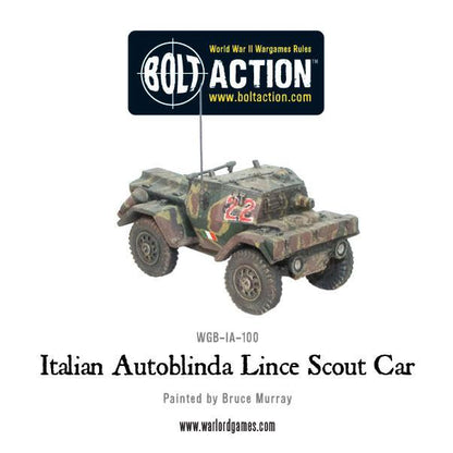 Bolt Action: Italian Autoblinda Lince Scout Car