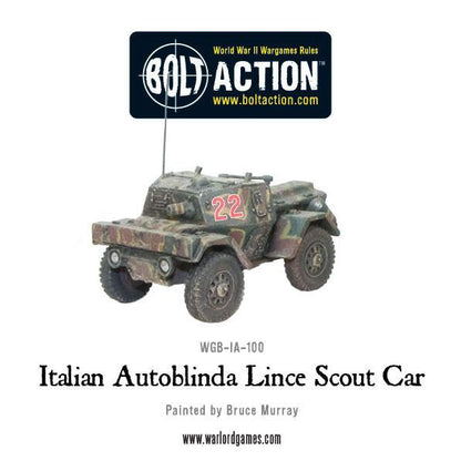 Bolt Action: Italian Autoblinda Lince Scout Car