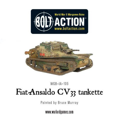 Bolt Action: Fiat-Ansaldo CV33 tankette