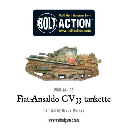 Bolt Action: Fiat-Ansaldo CV33 tankette