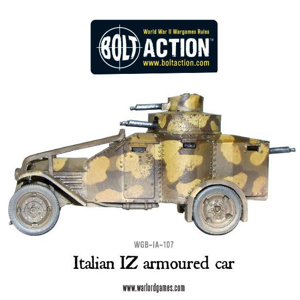 Bolt Action: Italian IZ armoured car