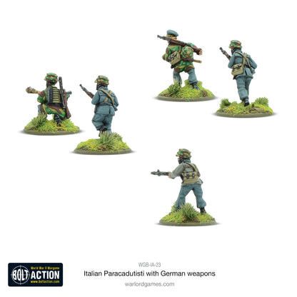 Bolt Action: Italian Paracadutisti with German weapons