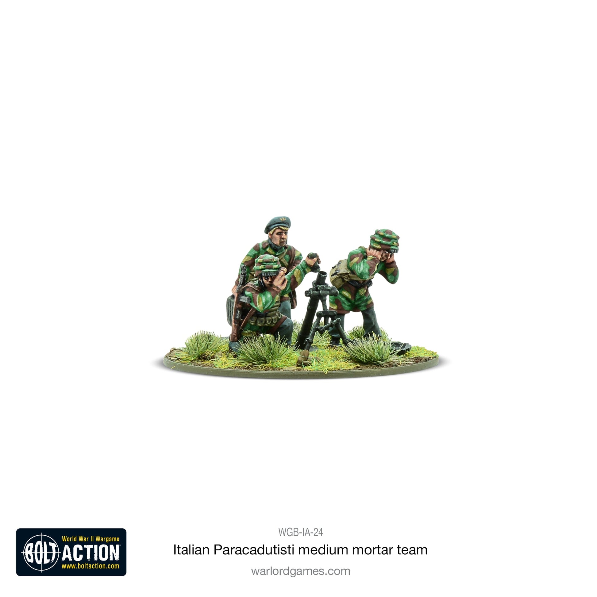 Bolt Action: Italian Paracadutisti medium mortar team