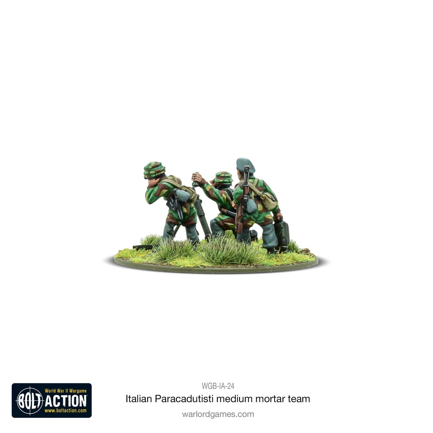 Bolt Action: Italian Paracadutisti medium mortar team