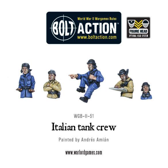 Bolt Action: Italian tank crew