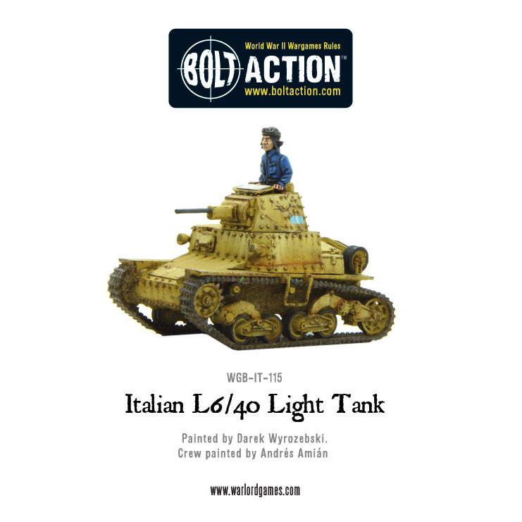 Bolt Action: Italian L6/40 Light Tank