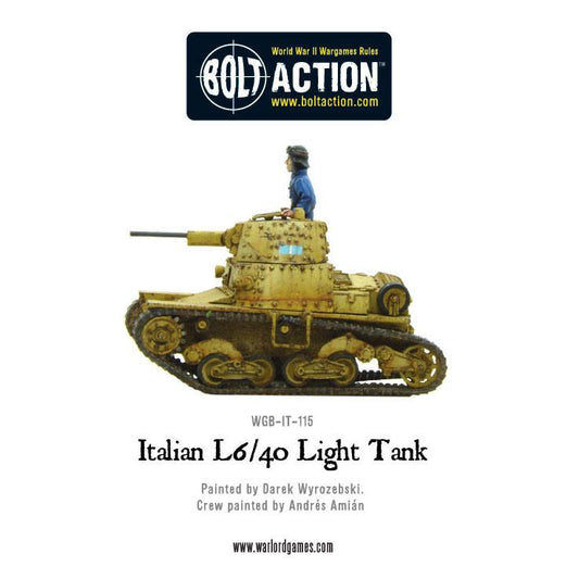Bolt Action: Italian L6/40 Light Tank