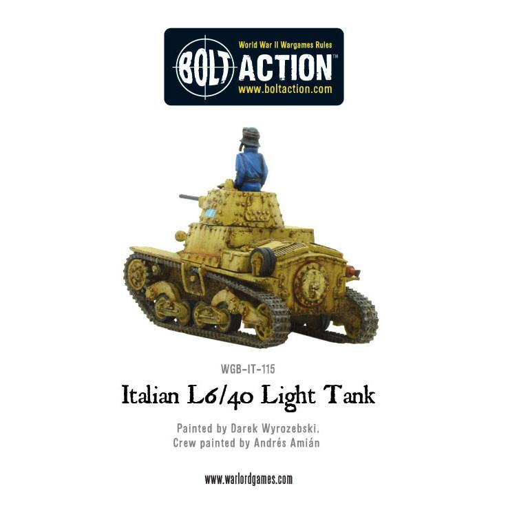 Bolt Action: Italian L6/40 Light Tank