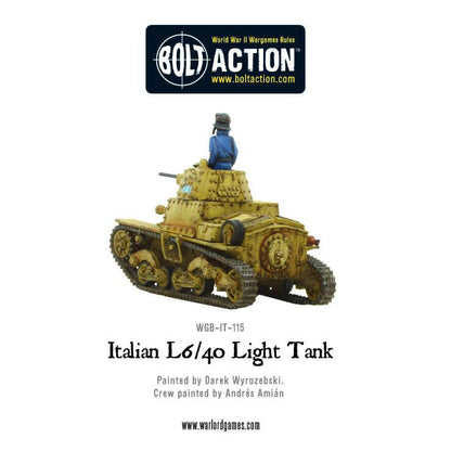 Bolt Action: Italian L6/40 Light Tank