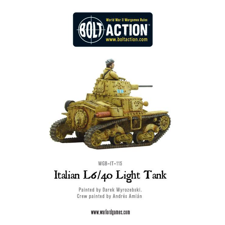 Bolt Action: Italian L6/40 Light Tank