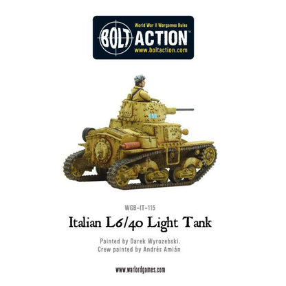 Bolt Action: Italian L6/40 Light Tank