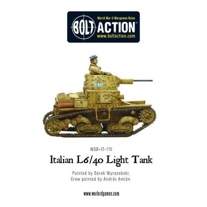 Bolt Action: Italian L6/40 Light Tank