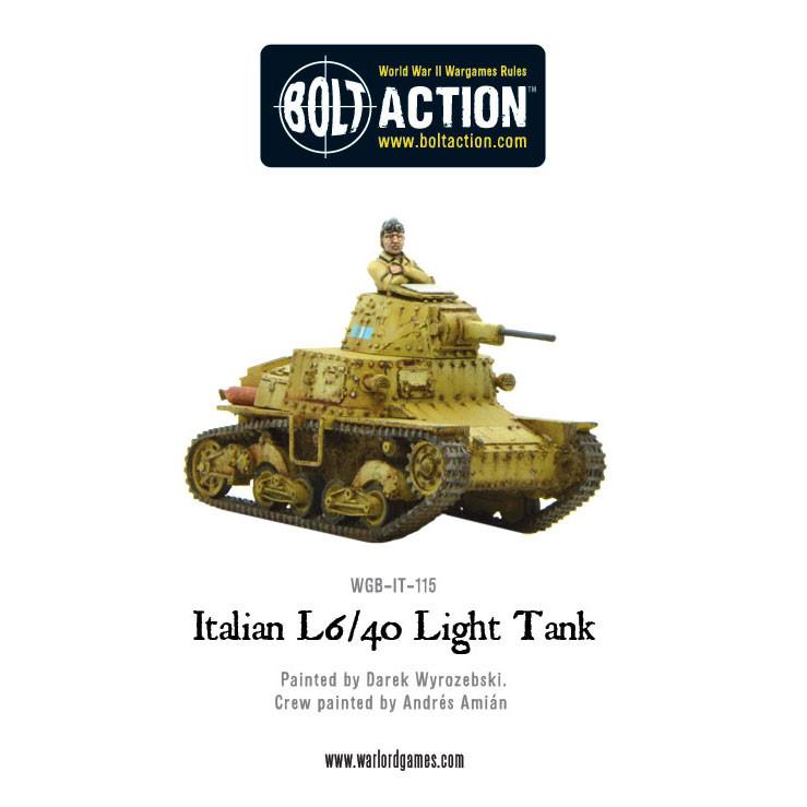 Bolt Action: Italian L6/40 Light Tank