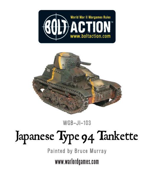 Bolt Action: Japanese Type 94 Tankette
