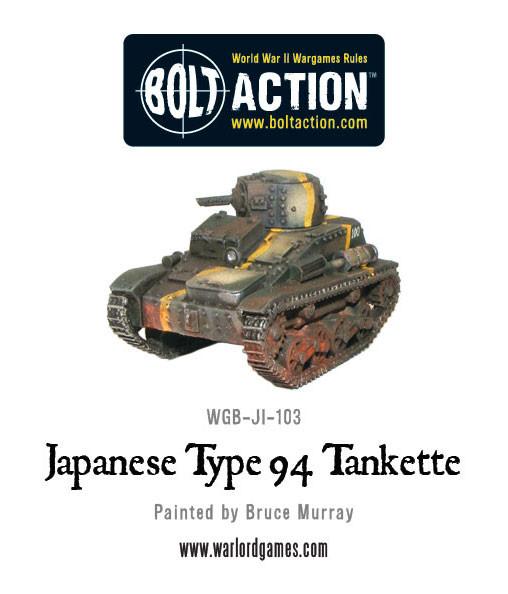 Bolt Action: Japanese Type 94 Tankette