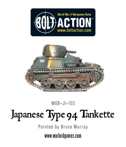 Bolt Action: Japanese Type 94 Tankette