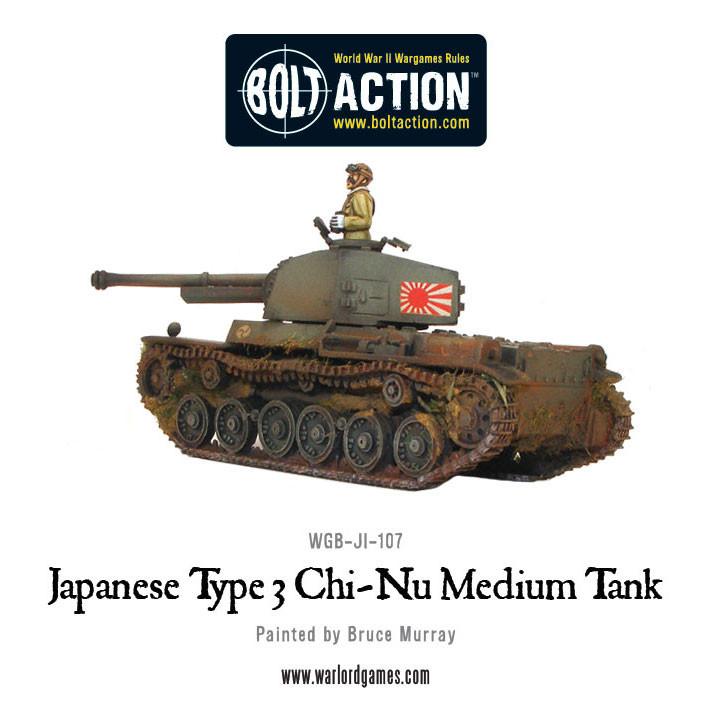 Bolt Action: Japan - Japanese Type 3 Chi-Nu medium tank