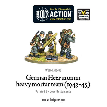 Bolt Action: German - German Heer 120mm heavy mortar team (1943-45)