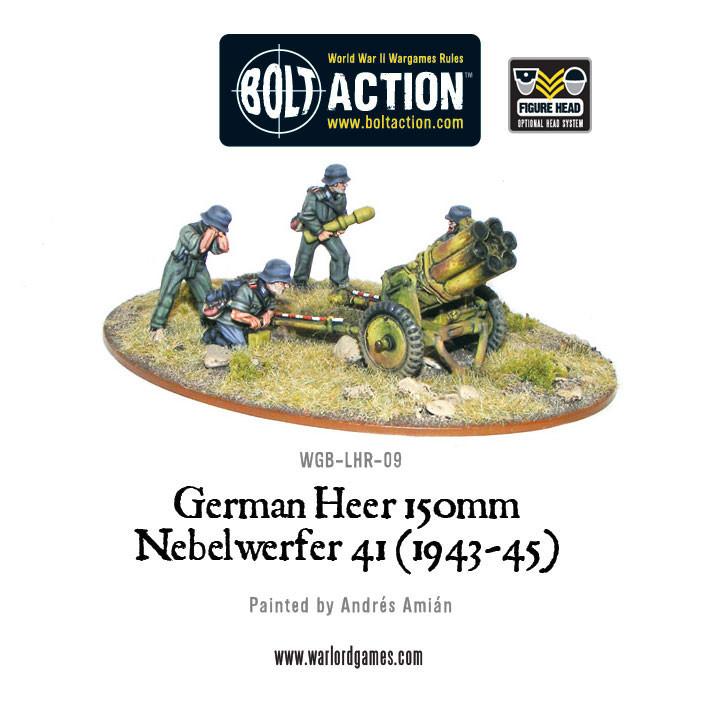 Bolt Action: German - German Heer 150mm Nebelwerfer 41 (1943-45)