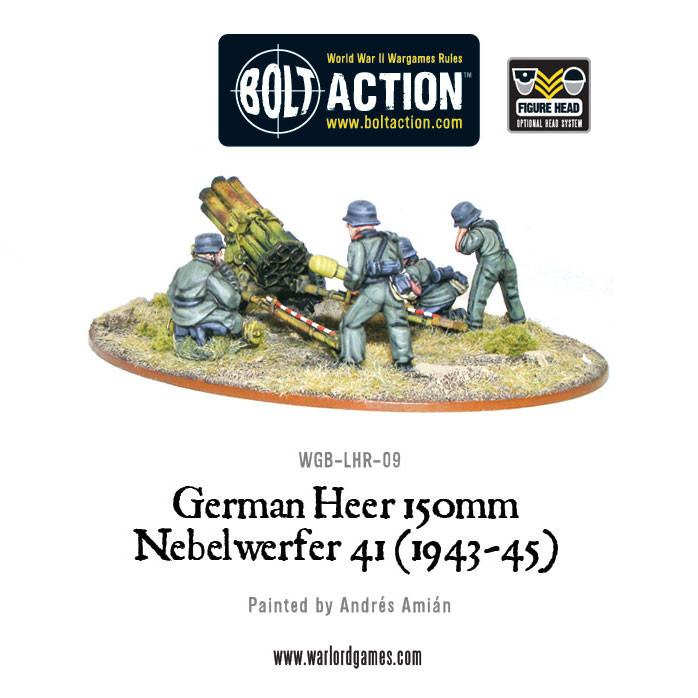 Bolt Action: German - German Heer 150mm Nebelwerfer 41 (1943-45)
