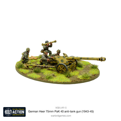 Bolt Action: German - German Heer 75mm PaK 40  anti-tank gun (1943-45)