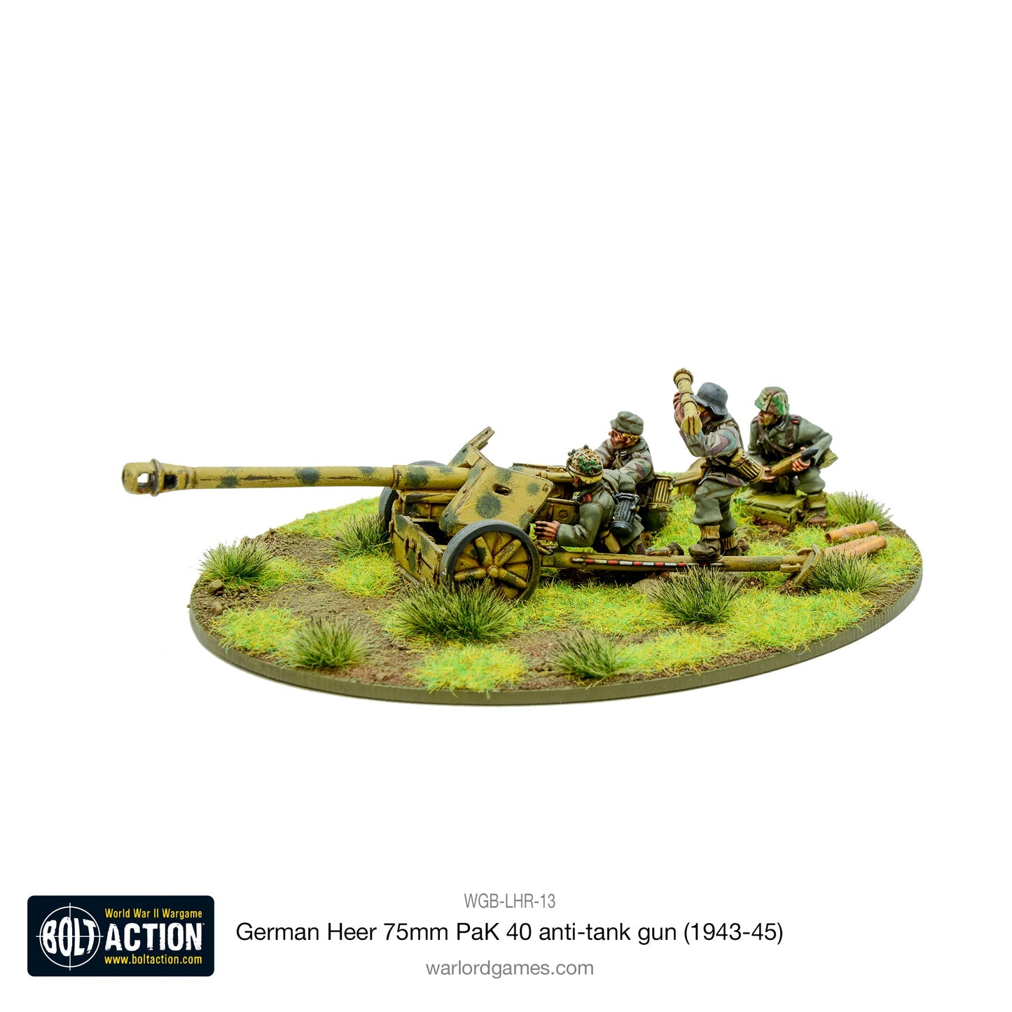 Bolt Action: German - German Heer 75mm PaK 40  anti-tank gun (1943-45)