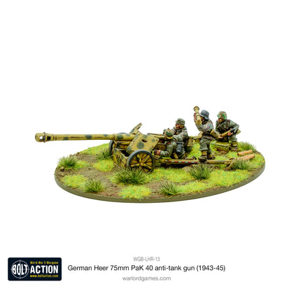 Bolt Action: German - German Heer 75mm PaK 40  anti-tank gun (1943-45)
