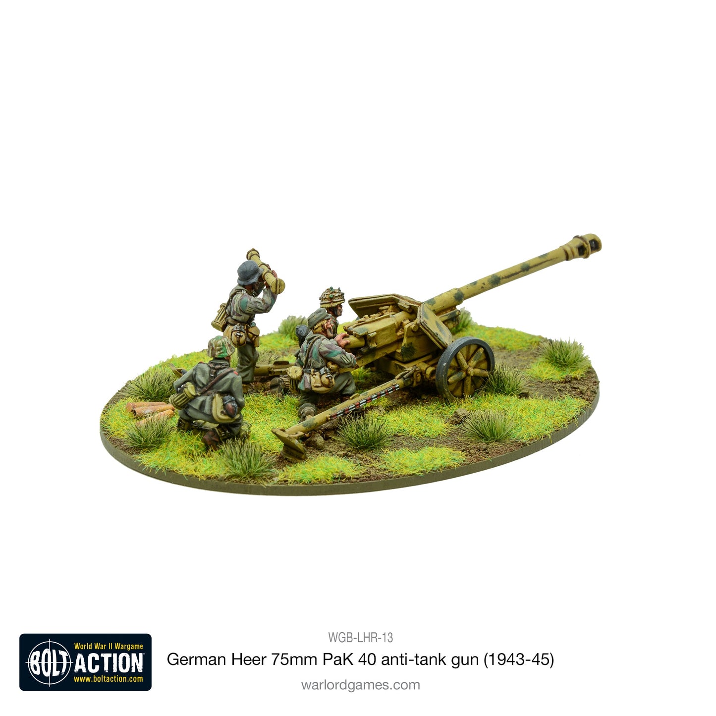 Bolt Action: German - German Heer 75mm PaK 40  anti-tank gun (1943-45)