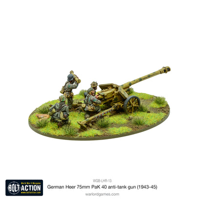 Bolt Action: German - German Heer 75mm PaK 40  anti-tank gun (1943-45)