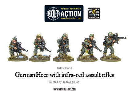 Bolt Action: German - German Heer with infra-red assault rifles