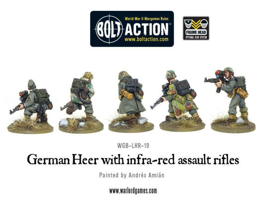 Bolt Action: German - German Heer with infra-red assault rifles