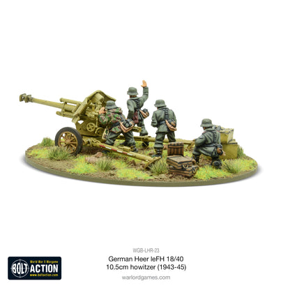 Bolt Action: German - German Heer leFH 18/40 10.5cm howitzer (1943-45)