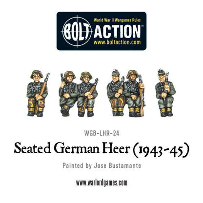 Bolt Action: German - Seated German Heer (1943 - 45)