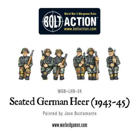 Bolt Action: German - Seated German Heer (1943 - 45)