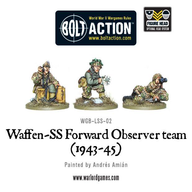 Bolt Action: German - Waffen-SS Forward Observer team (1943-45)