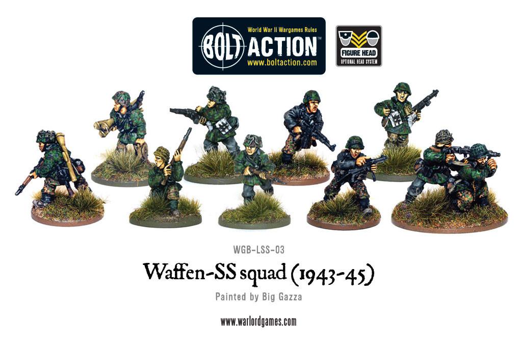 Bolt Action: German - Waffen-SS Squad - Late (1943-45)