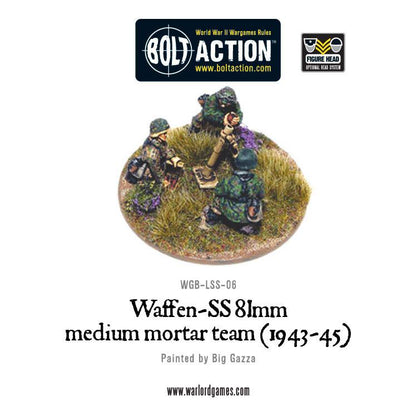Bolt Action: German - Waffen-SS 81mm medium mortar team (1943-45)