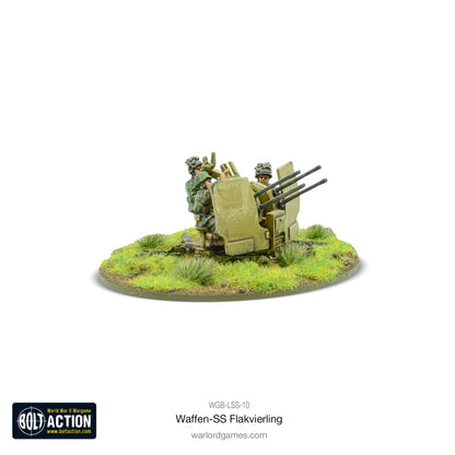 Bolt Action: German - Waffen-SS 20mm Flakvierling 38 AA-gun (1943-45)