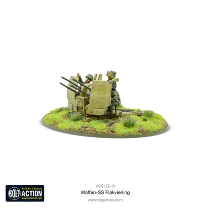 Bolt Action: German - Waffen-SS 20mm Flakvierling 38 AA-gun (1943-45)