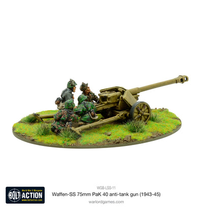 Bolt Action: German - Waffen-SS 75mm PaK 40 anti-tank gun (1943-45)