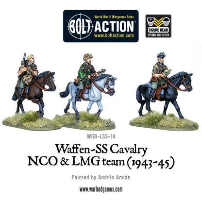 Bolt Action: German - Waffen SS Cavalry NCO & LMG 1942-45